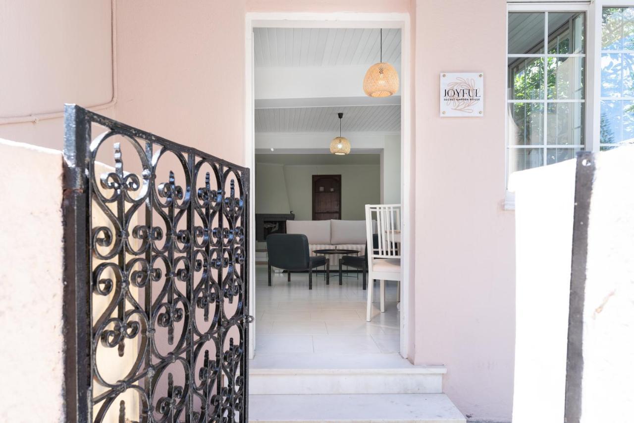 Joyful Secret Garden House Villa Chania  Exteriör bild