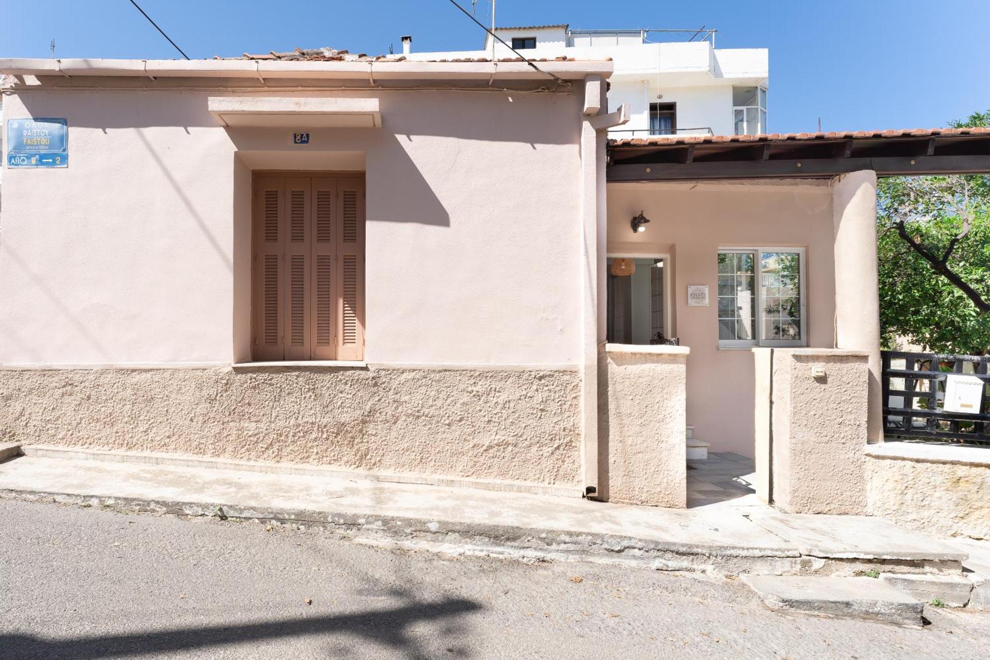 Joyful Secret Garden House Villa Chania  Exteriör bild