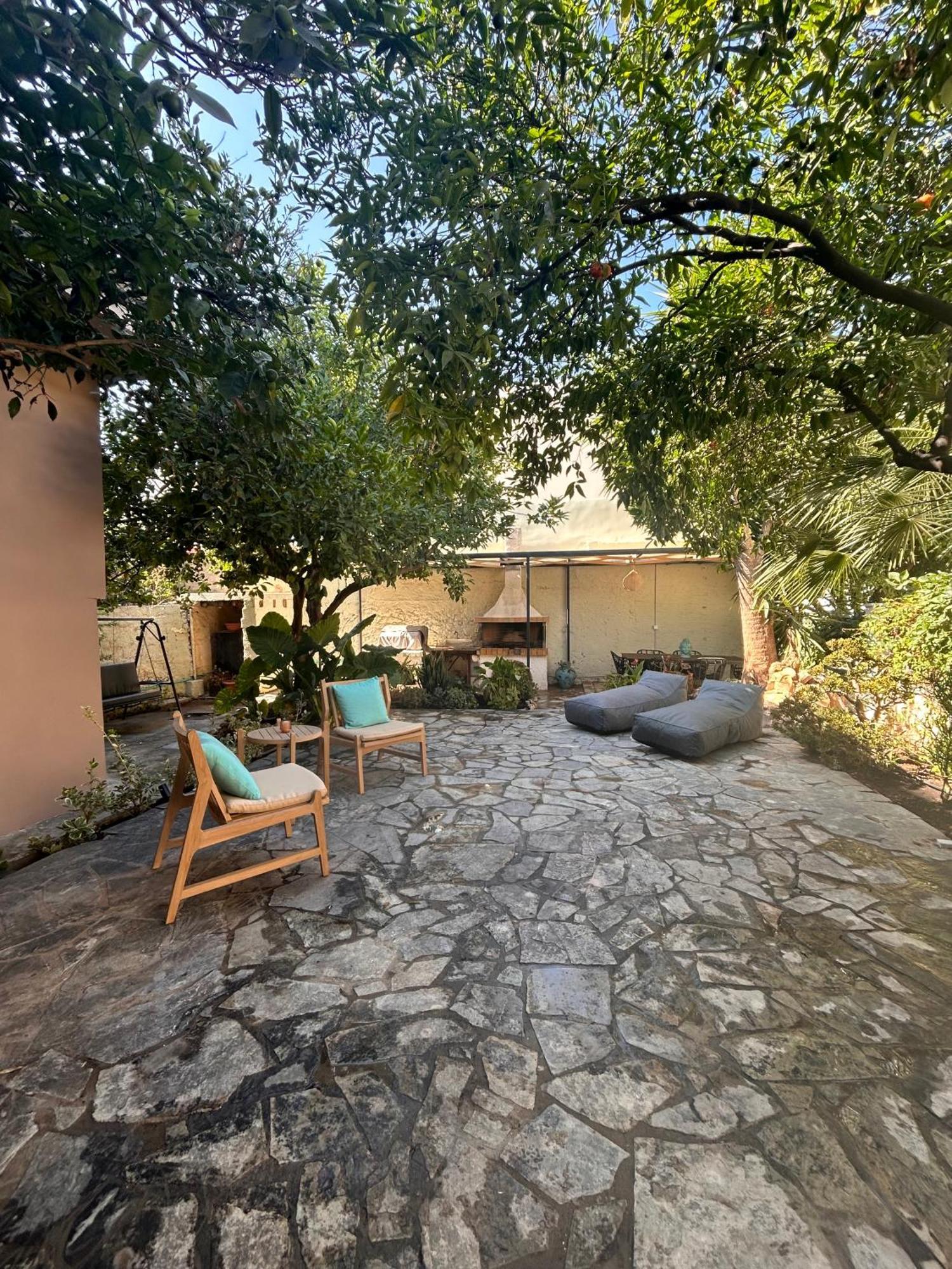 Joyful Secret Garden House Villa Chania  Exteriör bild