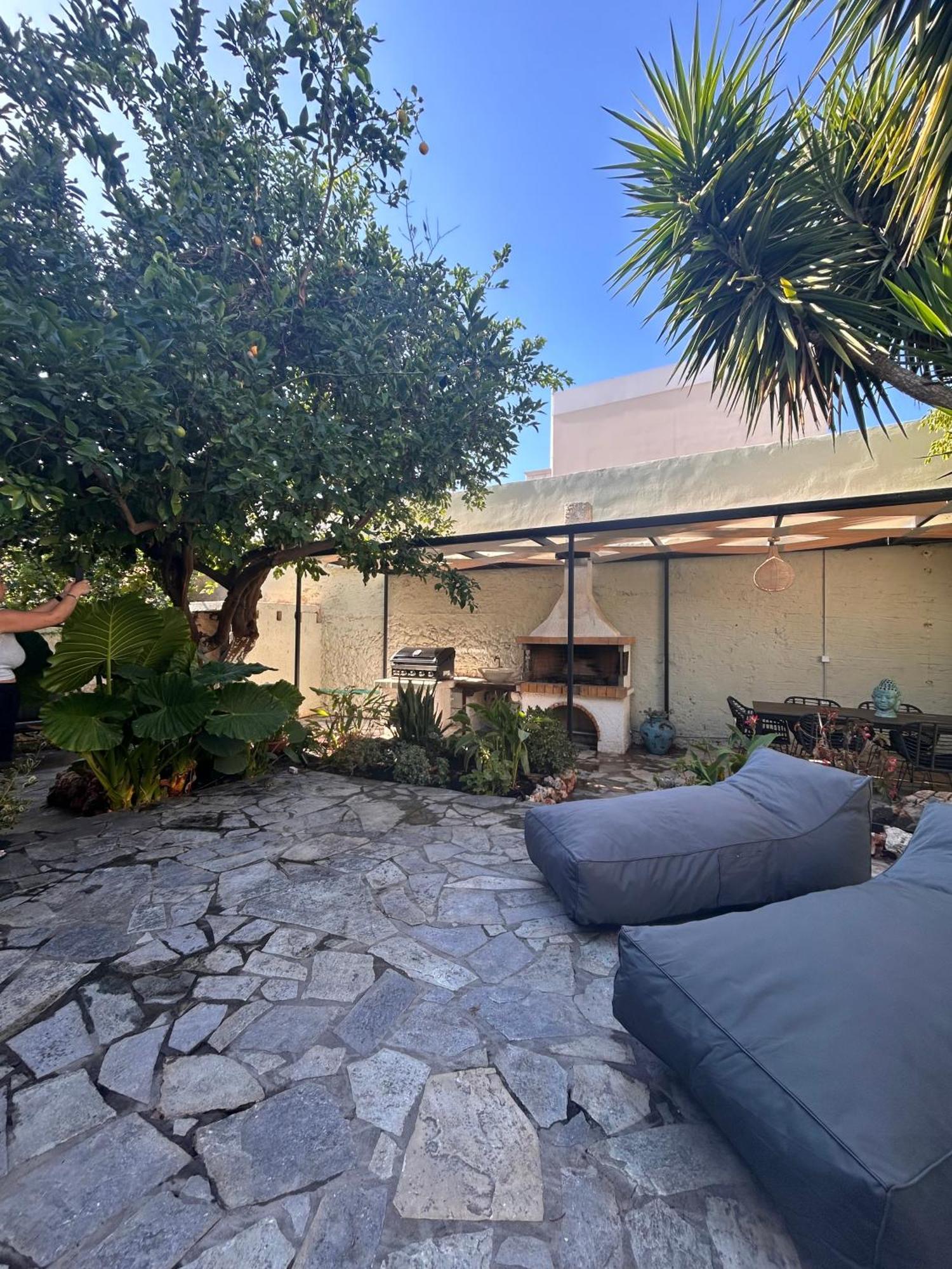 Joyful Secret Garden House Villa Chania  Exteriör bild